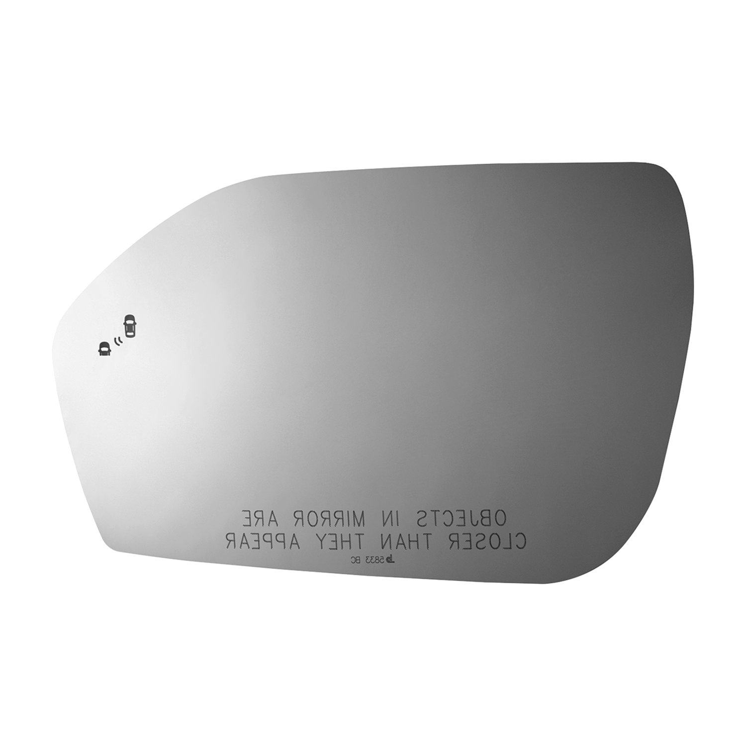 SIDE VIEW MIRROR W BLIND SPOT CROSS PATH